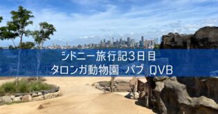 オーストラリア シドニー旅行記 ブログ 2024 ⑦ 3日目 タロンガ動物園 Fortune of War QVB